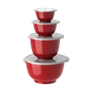 Produktfoto för Rosti Margrethe skålset 4-pack Röd