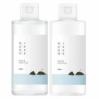 Produktfoto för Round Lab 1025 Dokdo Toner Lotion Special Set 200 ml + 200 ml