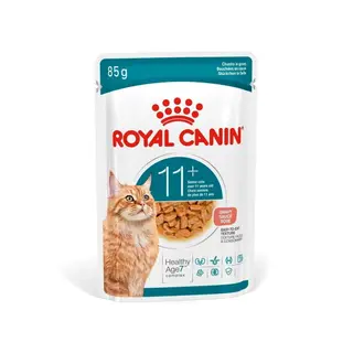 Produktfoto för Royal Canin Ageing 11+ bitar i sås våtfoder för katt 12x85 g