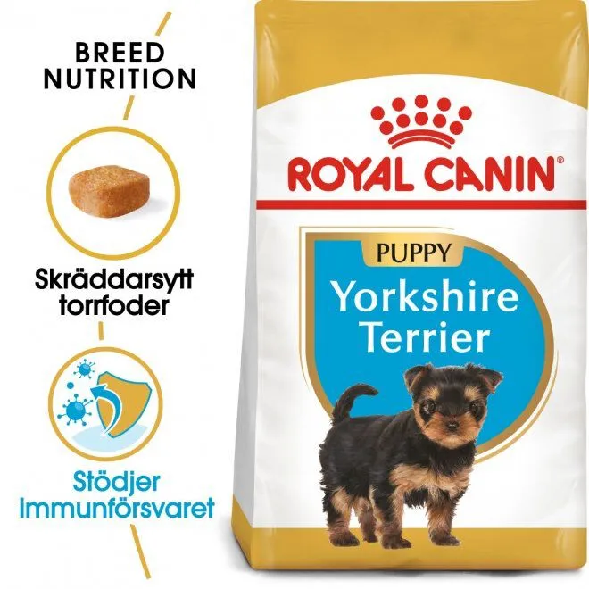 Bild 1 för Royal Canin Breed Yorkshire Terrier Junior 1,5 kg (1,5 kg)