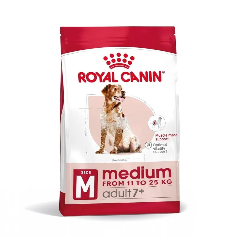 Bild 1 för Royal Canin Dog Medium Adult 7+ (4 kg)