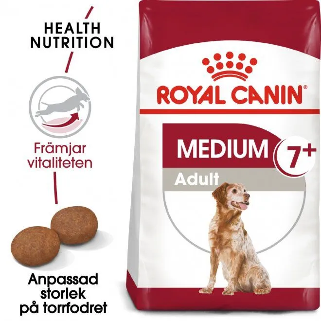 Bild 2 för Royal Canin Dog Medium Adult 7+ (4 kg)
