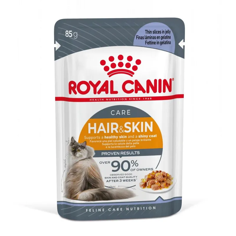 Bild 1 för Royal Canin Hair & Skin Care Jelly 12 x 85 g