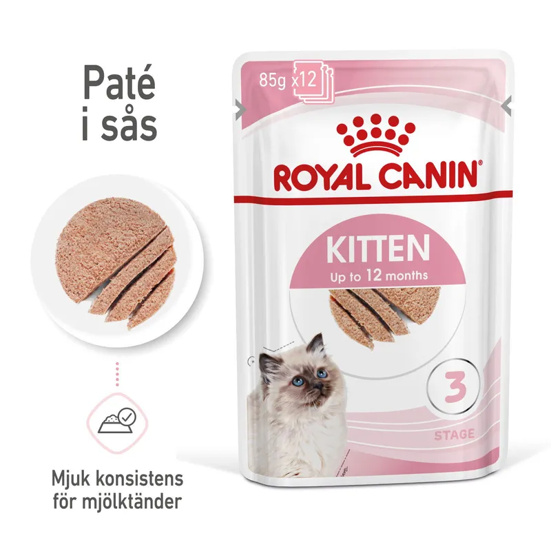 Bild 1 för Royal Canin Kitten Loaf 12x85 g