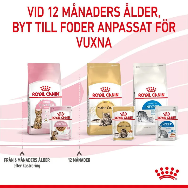 Bild 2 för Royal Canin Kitten Sterilised Gravy 12x 85g