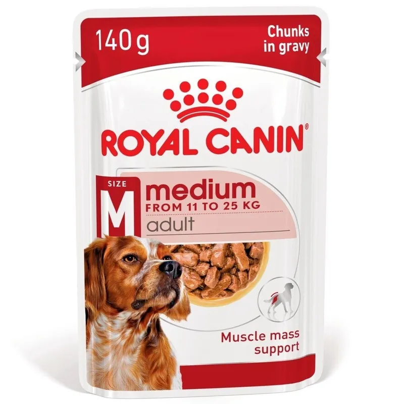 Bild 2 för Royal Canin Medium Adult 10x140g