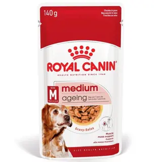 Produktfoto för Royal Canin Medium Ageing 10x140g