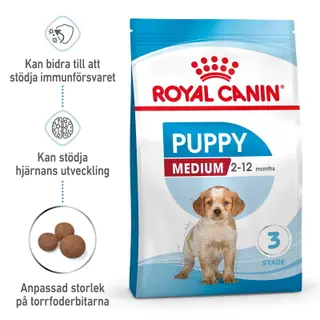 Produktfoto för Royal Canin Medium Puppy (15 kg)