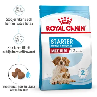 Produktfoto för Royal Canin Medium Starter Mother & Babydog (4 kg)