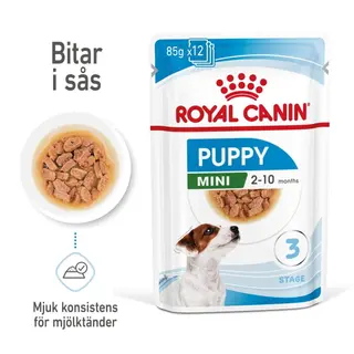 Produktfoto för Royal Canin Mini Puppy 12x85g