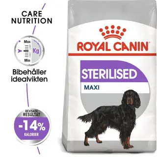 Produktfoto för Royal Canin Sterilised Maxi Adult torrfoder för hund (12 kg)