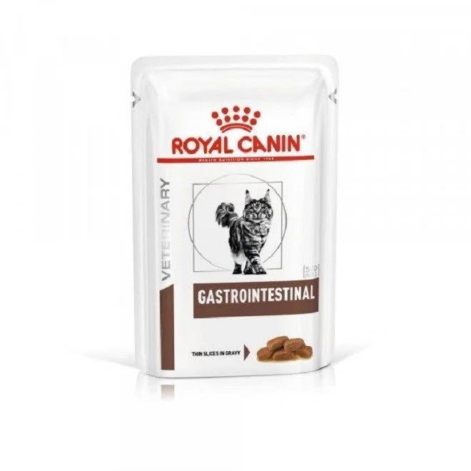 Bild 2 för Royal Canin Veterinary Diets Cat Gastrointestinal Gravy 12x85 g
