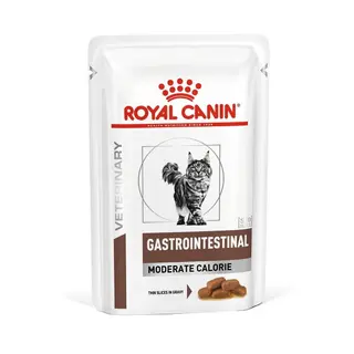 Produktfoto för Royal Canin Veterinary Diets Cat Gastrointestinal Moderate Calorie 12x85 g
