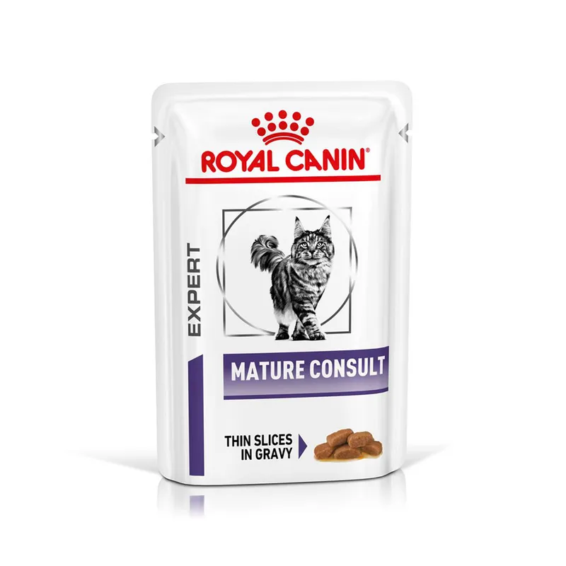 Alternativ bild 0 för Royal Canin Veterinary Diets Cat Mature Consult 12 x 85 g