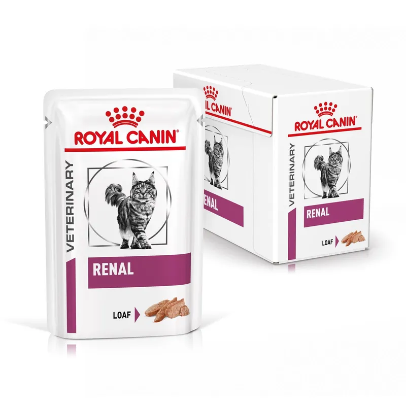 Bild 2 för Royal Canin Veterinary Diets Cat Renal Loaf 12x85 g