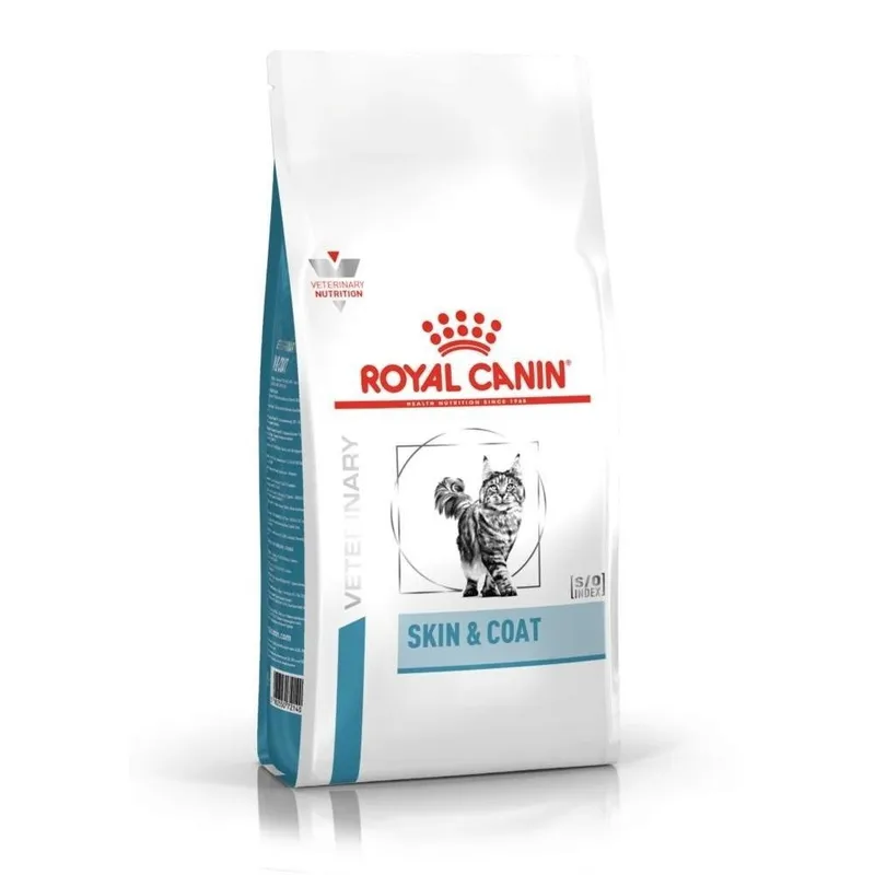 Bild 2 för Royal Canin Veterinary Diets Cat Skin & Coat (3,5 kg)