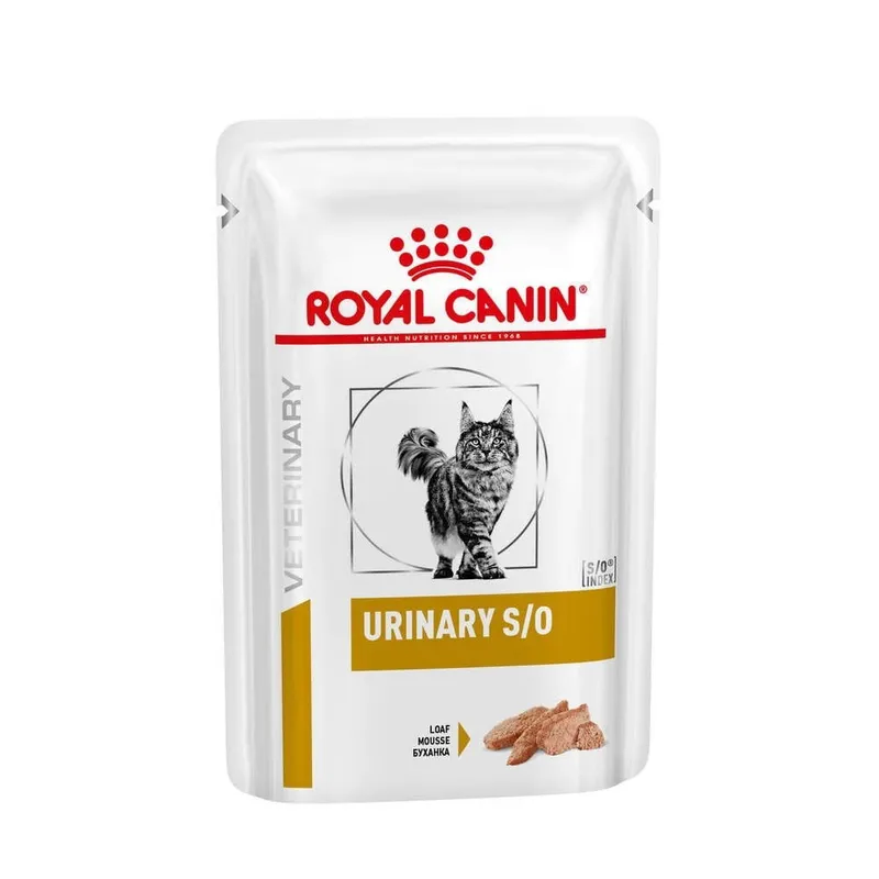 Bild 2 för Royal Canin Veterinary Diets Cat Urinary S/O Loaf 12x85 g