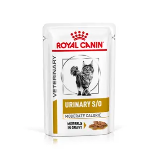 Produktfoto för Royal Canin Veterinary Diets Cat Urinary S/O Moderate Calorie 12x85 g