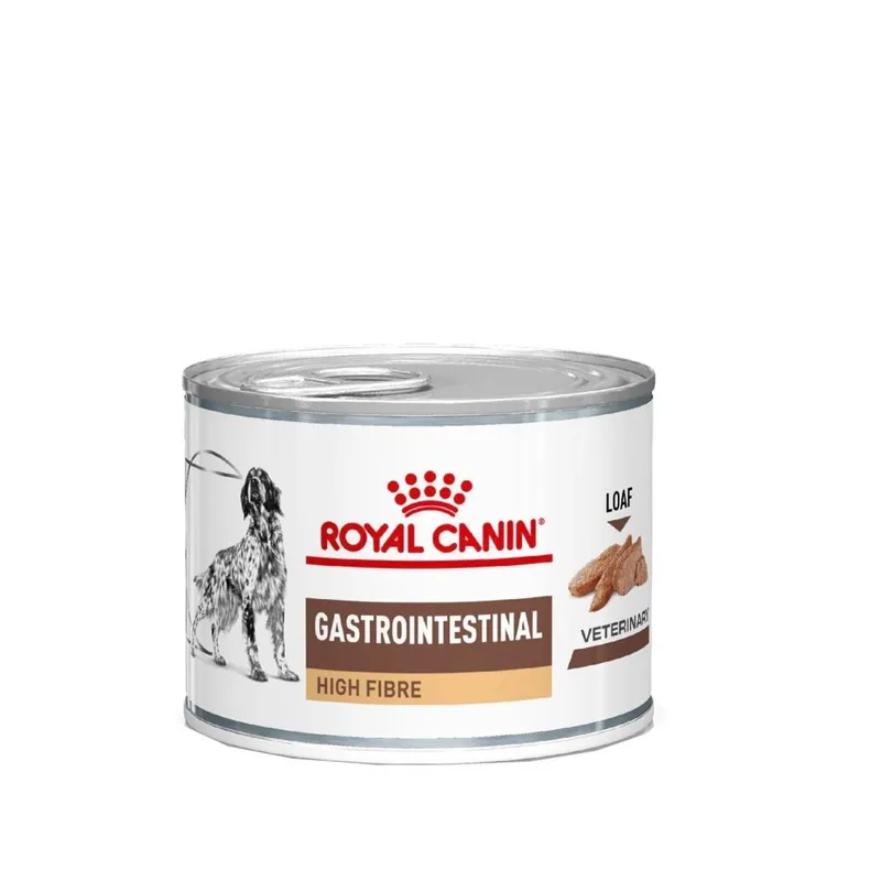 Bild 1 för Royal Canin Veterinary Diets Dog Gastrointestinal High Fibre Loaf (12x200 g)