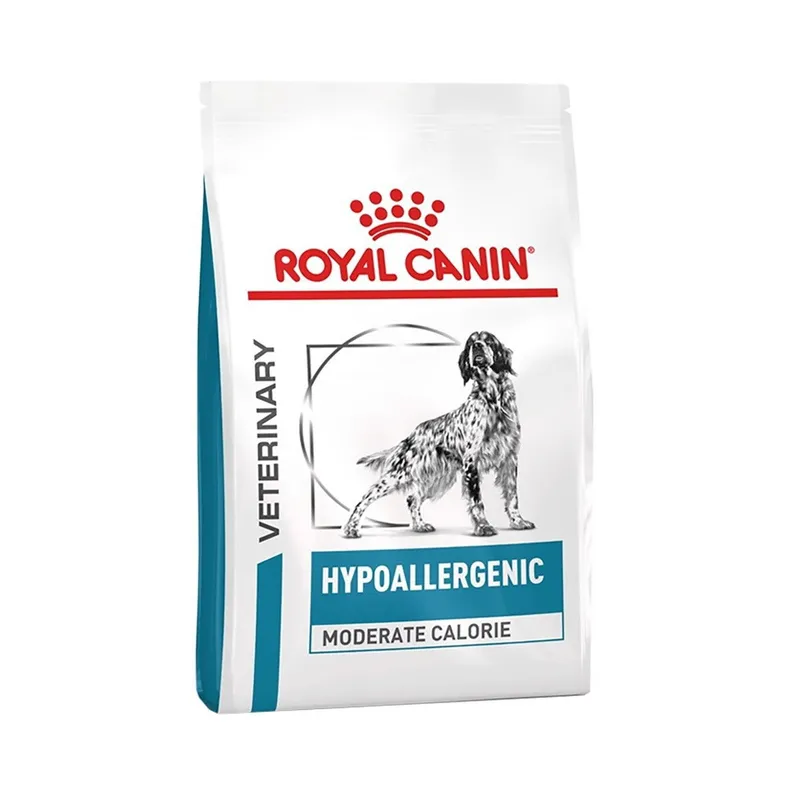 Bild 1 för Royal Canin Veterinary Diets Dog Hypoallergenic Moderate Calorie (14 kg)