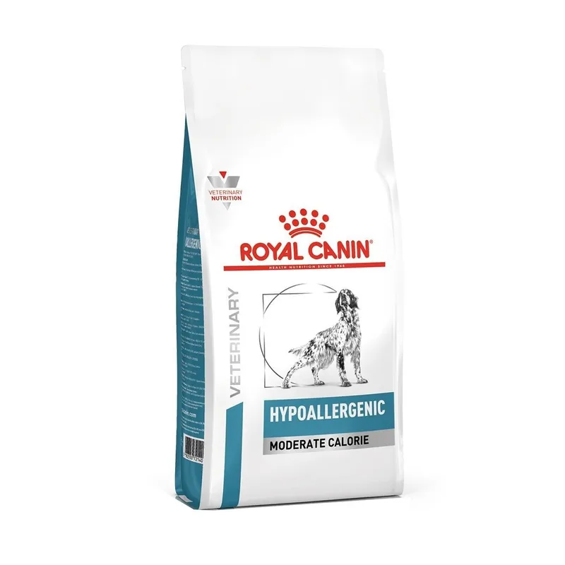 Bild 2 för Royal Canin Veterinary Diets Dog Hypoallergenic Moderate Calorie (14 kg)