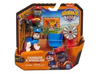 Produktfoto för Rubble & Crew Figure 2 Pack - Charger & Wheeler