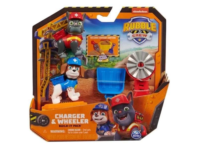 Alternativ bild 0 för Rubble & Crew Figure 2 Pack - Charger & Wheeler
