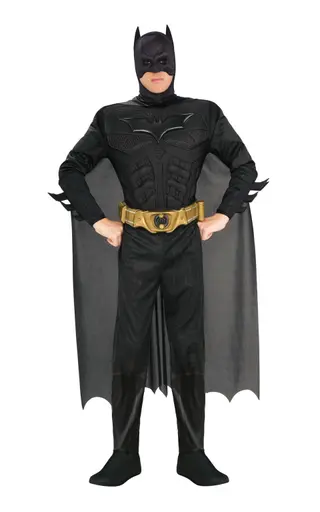 Produktfoto för Rubies Deluxe Adult Costume - Batman (Size L)
