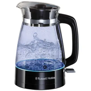 Produktfoto för Russell Hobbs Classic 26080-70 - Vattenkokare - 1.7 liter - 2.4 kW - svart med detaljer i rostrfritt stål
