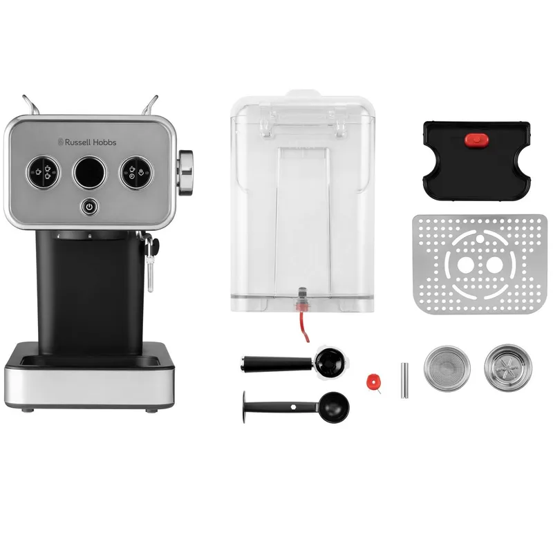 Bild 2 för Russell Hobbs Distinctions Espresso Machine - Titanium