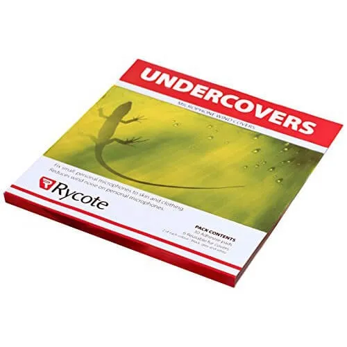 Alternativ bild 0 för Rycote Rycote Undercovers, Grey - 30 pieces+30 Stickies