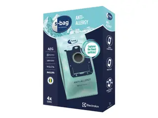 Produktfoto för s-Bag Anti-Allergy E206S - Påse - till dammsugare (paket om 4)