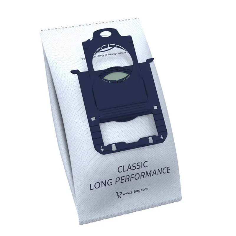 Bild 2 för s-Bag Classic Long Performance E201SM - Dammsugarpåsar (paket med 12 st.)