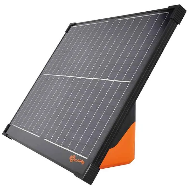 Alternativ bild 0 för S400 solpanelsaggregat till elstängsel inkl batterier (2 x 12 V - 7,2 ah) Gallagher