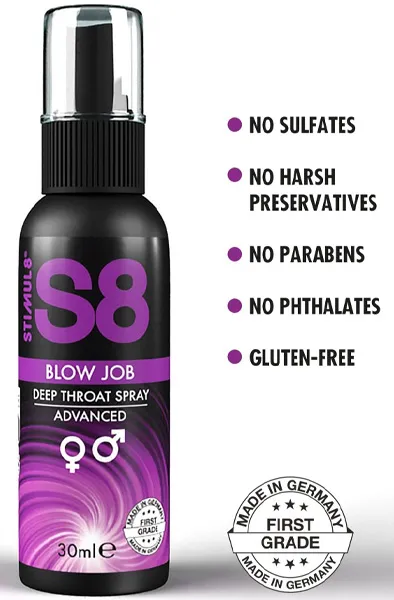Bild 2 för S8 Deep Throat Spray 30ml