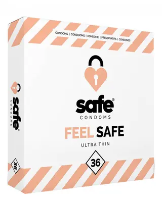 Produktfoto för Safe Ultra Thin Feel Safe Condoms
