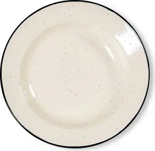 Produktfoto för Sagaform Doris emaljtallrik, beige