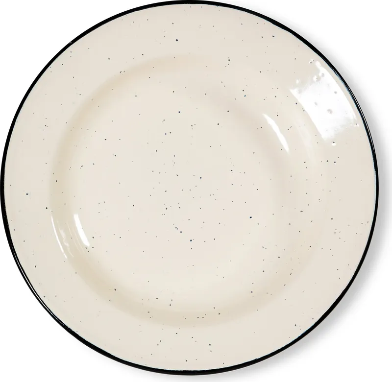 Alternativ bild 0 för Sagaform Doris emaljtallrik, beige
