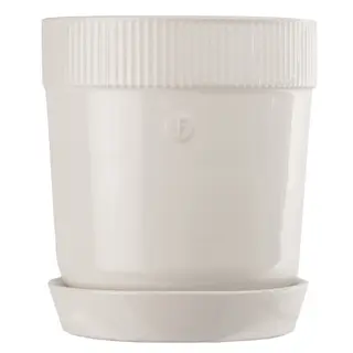 Produktfoto för Sagaform Elise liten kruka, vit