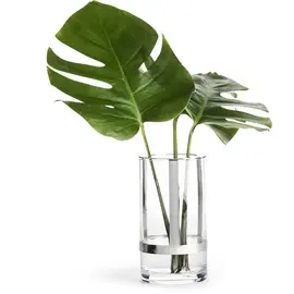 Produktfoto för Sagaform - Hold Vas justerbar 20x11,5 cm Silver