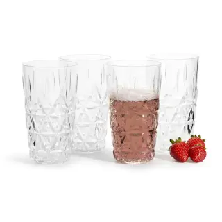 Produktfoto för Sagaform - Picknick Allglas 40 cl 4-pack