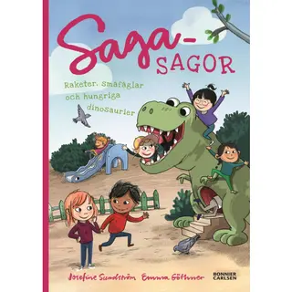 Produktfoto för Sagasagor Raketer, småfåglar och hungriga dinosaurier
