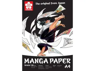Produktfoto för Sakura 99MANPADA4, Konstpapperskudde, 20 ark, 250 g/m², 21 cm, 29,7 cm