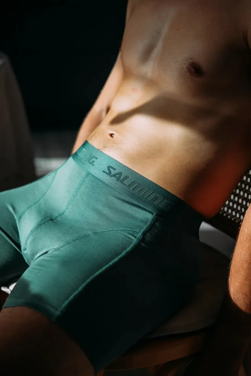 Bild 2 för Salming Kalsonger 3P Bamboo Boxer Grön Medium Herr