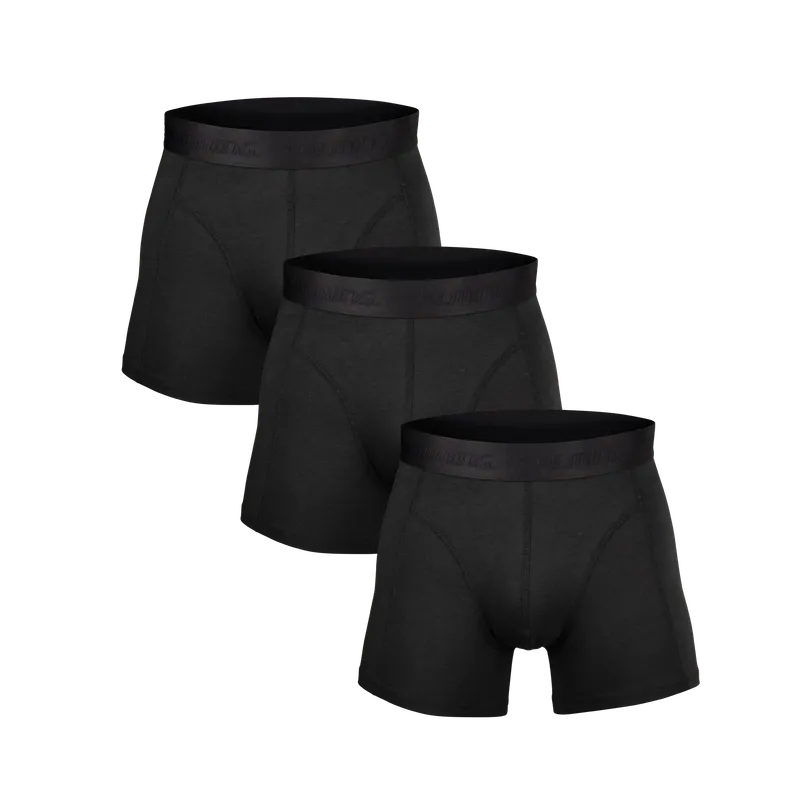 Bild 1 för Salming Kalsonger 3P Bamboo Boxer Svart XX-Large Herr