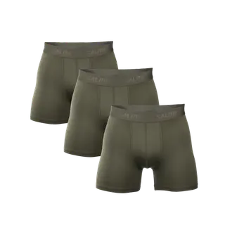 Produktfoto för Salming Kalsonger 3P Performance Boxer Militärgrön polyester X-Large Herr