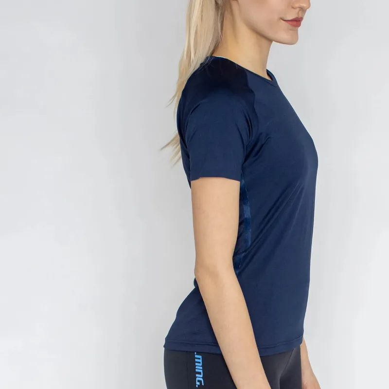 Bild 2 för Salming Sandviken Tee Women Mörkblå polyester Small Dam