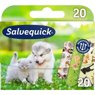 Produktfoto för Salvequick Animals 20 st