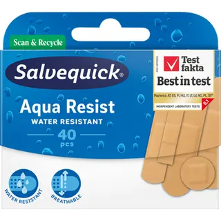 Produktfoto för Salvequick Aqua Resist 40 st