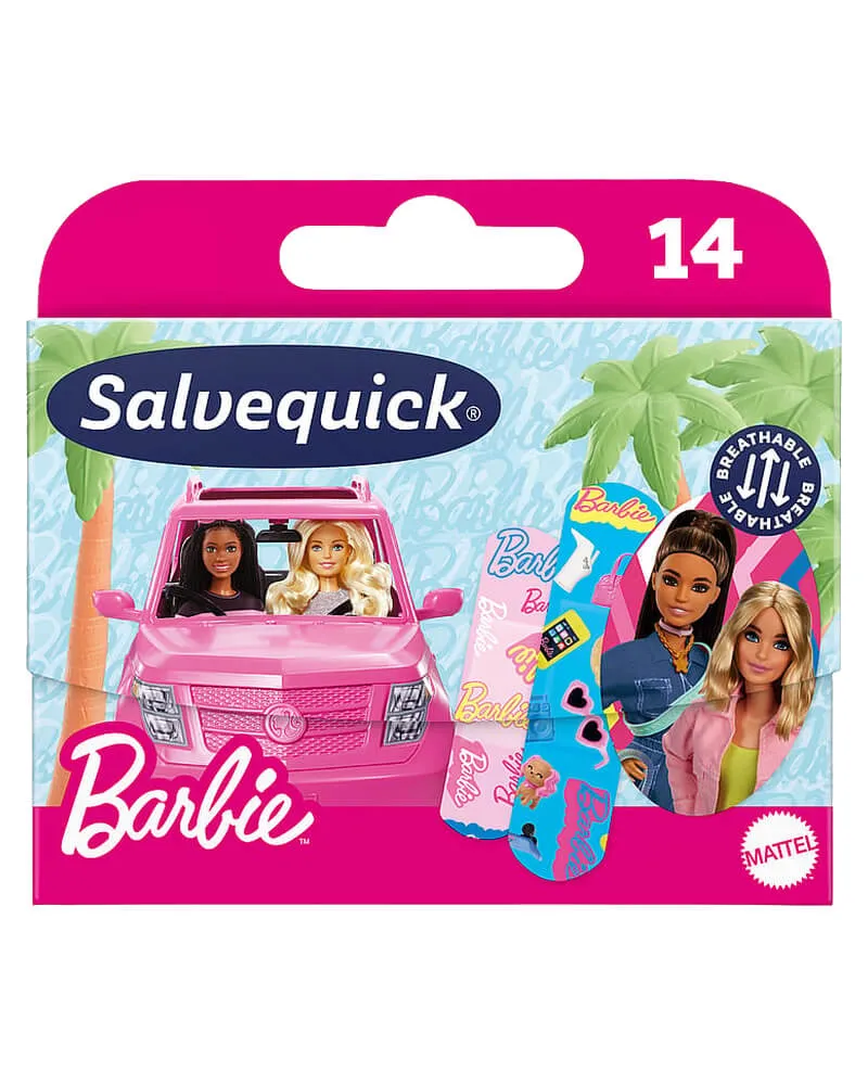 Bild 1 för Salvequick Barbie 14 st